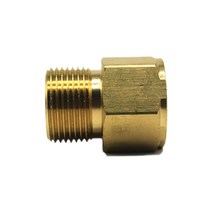 휴대용 고압세척기 노즐 호스 고압 클리너 어댑터 M22 14Mm 암-M22 15Mm 수나사 황동 커넥터 건 청소용, 한개옵션0