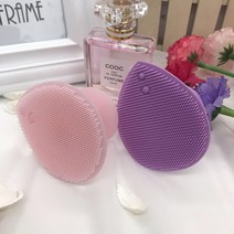 오듀즈 저자극 실리콘 패드 얼굴 각질제거 블랙 화이트 헤드 모공 세안 세수용 브러쉬, 오듀즈 실리콘 세안패드, 그린, 1개