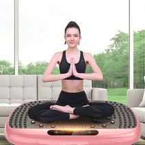 vibrating진동운동기구덜덜이마사지뱃살홈트레이닝, 핑크