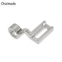 자수 미싱 Chzimade 1Pcs 금속 라운드 높은 생크 눈금자 발 Presser 형제 싱어 재봉틀 패치 워크 자 수 도, 01 High handle non open