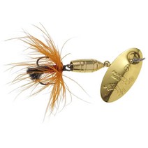 Panther Martin 디럭스 플라이 스피닝 루어 골드/오렌지 0.3ml (1/8온스)148255, 1 (1/32 Oz), Gold/Orange