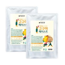 타코 고구마 페이스트 870g 2개, 단품