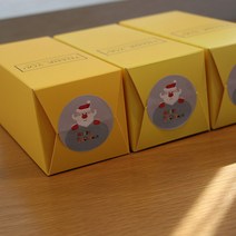 퍼니맘 어린이집 크리스마스 선물 단체선물 산타수건 핸드타월, 1개, 퍼니맘상자포장1P