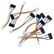 사무용 10pcs 가스 온수기 마이크로 스위치 3 선 작은 온-오프 제어 스플린터없이, 한개옵션0