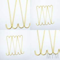 마이몰12 둥근 S고리 골드 30CM 휴대용걸이 S형고리