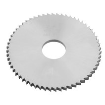 Auniwaig HSS 원형 금속 커팅 톱날 디스크 72T 라운드 슬리팅 톱 커터 63mm x 16mm x 0.5mm 회전 공구, 08 3mm