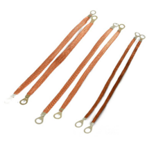 편조선 케이블 접지 전선 철선 본딩 재단 실드 쉴드, 동박 알루미늄 2.5 x 200MM
