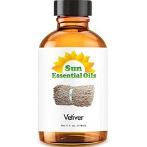 잠잘오는향 숙면 아로마 에센셜오일 Sun Essential Oils 4oz 정향 에센셜 오일 4 온스, 베티버