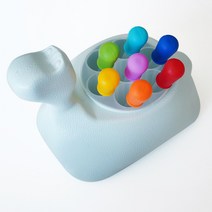 스테이앳홈 유아스포이드 물감놀이 민트 공룡홀더