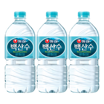농심 백산수 1L, 60개
