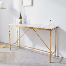 골드 대리석 아일랜드 식탁 카페 홈카페 거실 홈바 높은 바테이블, 넬리아 대리석 골드 홈바테이블