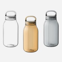 킨토 워터 보틀 300ml 휴대용 손잡이 물통 3색상, 스모크