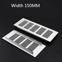 시스템루버 알루미늄 합금 환풍구 커버 환기구 옷장 신발 홈 공기 환풍 샷다그릴 갤러리창, 폭 150mm, 길이 600mm