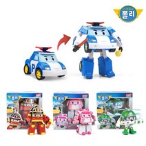 [로이토이즈] [ROI TOYS] 로보카폴리 변신로봇 디럭스 4종 택1 (폴리 로이 엠버, 모델명:변신로봇 디럭스 엠버