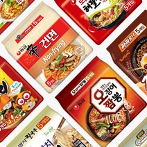 농심 삼양 팔도 오뚜기 너구리 멸치 칼국수 무파마 짜파게티 짜짜로니 사리곰탕 오징어 짬뽕 멀티팩, 09.농심사리곰탕