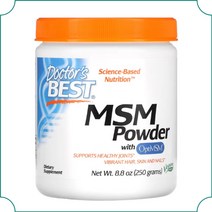 닥터스베스트 MSM 엠에스엠 식이유황 비건 파우더 250g 83인분 글루텐프리