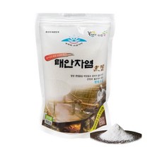 태안특산 소금가마 끓여 만든 전통 갯벌소금 태안자염 500g, 1개