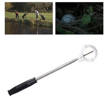 Portable Telescopic Golf Ball Retriever for Men Locking Stainless Steel, 01 WHITE
