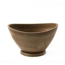 갑조네 마블링타원형화분 플라스틱 인테리어 플랜테리어, 브라운