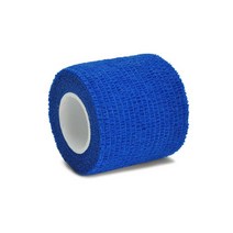 훅그립테이프 주짓수테이프 어깨테이핑 1/6/10Pcs 블루 탄력 붕대 사냥 변장 Elastoplast 랩 테이프 자기, 01 blue 1 pcs_03 7.5cmx4.8m