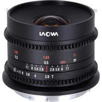 캠코더렌즈 카메라렌즈 Laowa-9mm T2.9 제로 D 시네 렌즈 캐논 RF 소니-E 후지필름 X 니콘 Z 라이카 L 마, 01 Black_05 for Canon RF