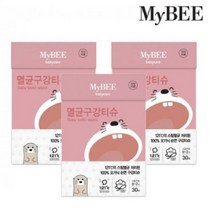 마이비_ 마이비 멸균 아기구강티슈 30매 의약외품 x3개, 선택/선택