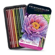 바보사랑 샌포드 프리즈마 보태니컬 가든 색연필 12색세트.캘리하우스