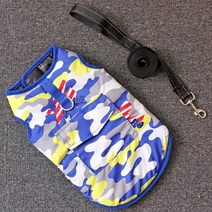 강아지 김장조끼 할머니 꽃무늬 패딩 수면 시골 조끼 아메리칸불리옷 대형견 프렌치불독옷 2개월강아지옷 명품옷 후리스 중형견, F