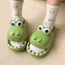 FUGU PaoPao 공룡 슬리퍼 Q-032 실내 슬리퍼