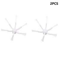 가전 제품 부품 Xiaomi Mijia 1C 2C 1T Dreame D9 F9 L10 Pro L10 Plus Z10 Pro 로봇 식 진공 청소기 액세서리 용 6 암 측면 브러시, [01] 1pcs