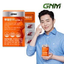 GNM자연의품격 GNM 루테인11 1박스 / 비타민 6종 + 미네랄 4종 눈건강 비타민B 아연 엽산, 선택완료
