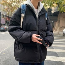 남자 숏 패딩 자켓 아우터 경량 무지 중학생 고등학생 캐주얼 패딩 다운점퍼 겨울점퍼
