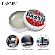 flux 솔더링 땜쟁이 무연납 UANME 1PC 10g 은 약산 Soldering Solder Paste Flux 그리스 BS10 4.5cm Semi Solid