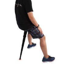 지팡이의자 접이식 휴대용 간이 보조 노인 경로 줄서기