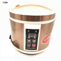 청국장발효기 110V 5L 자동 검은 마늘 발효기 가정용 DIY zymolysis 냄비 메이커 기계 EU/AU/Uk, 02 110V_03 UK