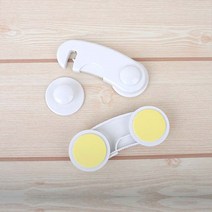 [미스릴리] 여닫이 미닫이 슬라이드 문 잠금 장치 열림 방지 안전 걸쇠 도어 락 2P