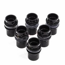 선홈통 PVC 알루미늄 수조 연못 다운파이프 벤드 벌크 헤드 배수 장비 20mm 50mm 수족관 피팅 커넥터 풀, 04 40mm