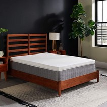 Tempur-Pedic 템퍼 슈프림 3인치 매트리스 토퍼 미디엄 펌 퀸 화이트 154707, King, King