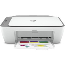 레이저각인기 HP DeskJet 2720 올인원 프린터 무선 인쇄 포함 즉석 잉크 2 개월 시험 흰색 스캔 및 복사 Wi-Fi USB