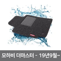 자동차깔판 차박매트 자동차뒷자석매트 차량 발판 코일 모하비 더마스터 (올핀)_937EA, 레드
