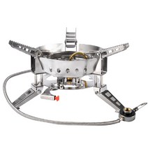 BULIN 부린 B17 강염 버너 가스 스토브 캠핑 6800W, B17 스토브 (큰 프라이팬 2.2L)