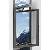 창문 자동 개폐기 오피스텔 원격 제어 모터 개폐장치, 서스펜션 외부 개방ㅣ왼쪽 개방