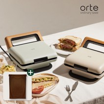 [포토후기이벤트] 오르테 파니니 와플메이커 아이보리/민트그린, 민트그린
