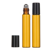 갈색병 투명병 롤온 용기 3ml 5ml 8ml 10ml, 롤온병 갈색병 검정캡 10ml
