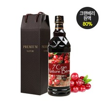 세븐네이처 크랜베리 원액 80% / 크랜베리 엑기스 크랜베리농축액 크랜베리주스, 900ml