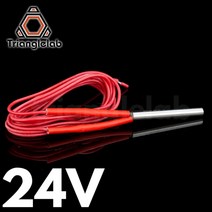 3D프린터 써미스터 카트리지 케이블 647.5mm 80w 히터 100cm 케이블 슈퍼 화산 열, 24V 80W, 1개, 1PC