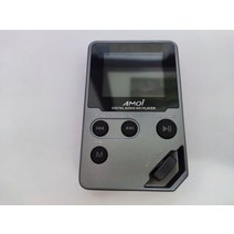무손실 음원 하이파이 플레이어 amoi c10 hifi 휴대용 mp3 hd 미니 스포츠 음악 mp4 지원 라디오 fm tf ebook 스테레오 레코더 trackwheel, 회색, 64GB