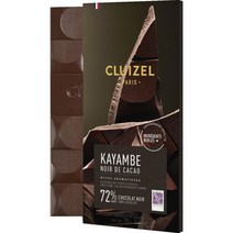 미쉘 끌뤼젤 MICHEL CLUIZEL 스페인 배송 카얌베 72% 코코아 다크 초콜릿 바 70g, 10팩