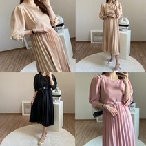 통통한여자코디 30 40대미시 66사이즈 봄 가을 돌잔치엄마 상견례 피로연 결혼식 하객룩 아나운서 정장 플리츠 벨트 롱원피스 오피스룩 데일리룩 큰옷 페미닌룩 소개팅옷