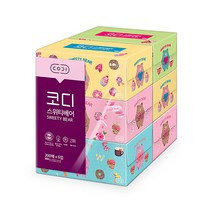 코디 스위티베어 미용티슈/각티슈 6입(1팩)/행복이톡톡 3입(2팩)/4팩(12개)/8팩(24개), 2팩(코디행복이톡톡), 3입*2(6개)